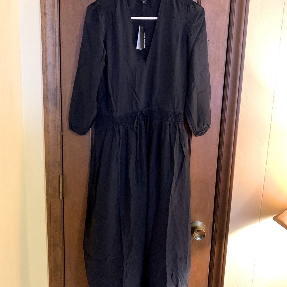 James Perse Silk MIDI dress